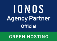IONOS Agency Partner, Official Green Hosting